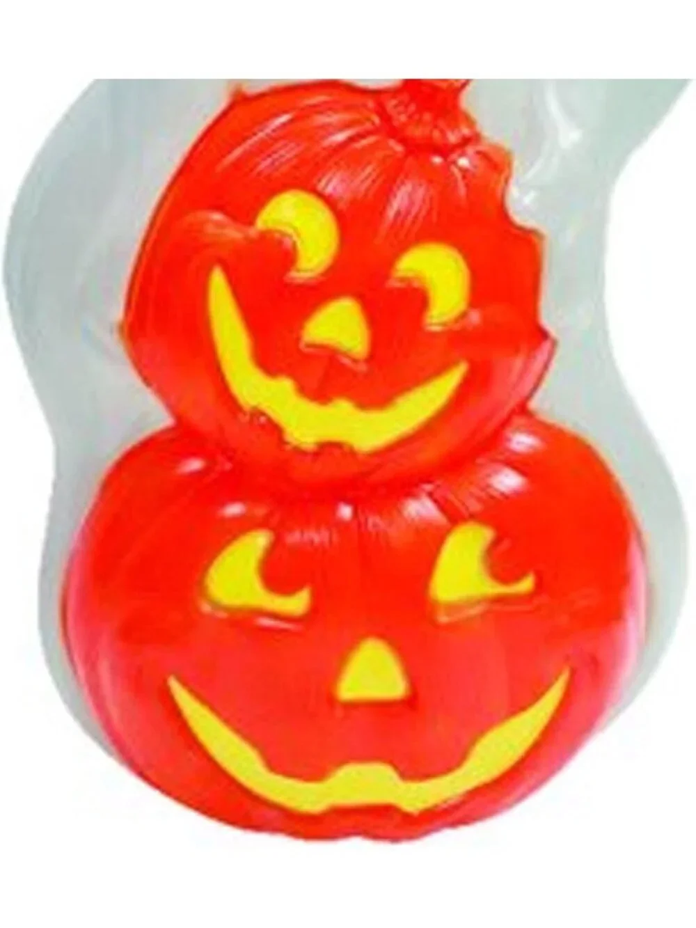 60W Light Up Ghost & Pumpkin Halloween Garden Statue - Outdoor Decor